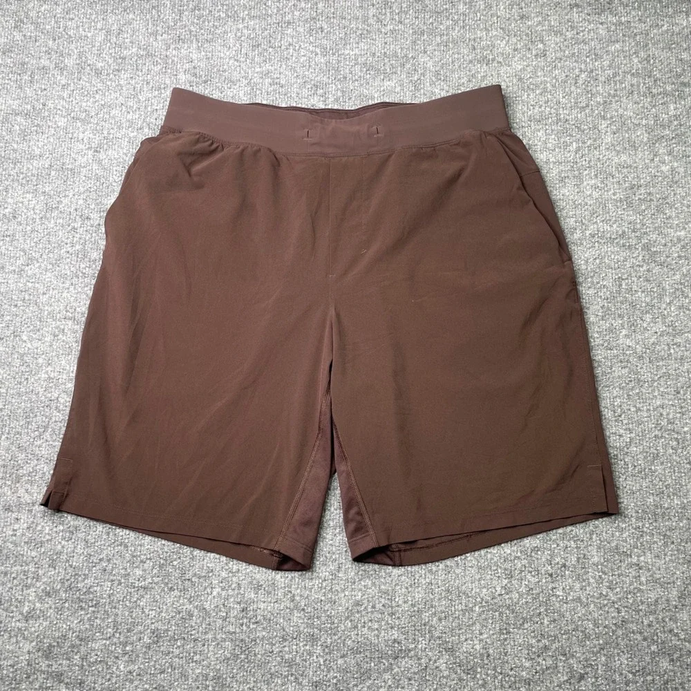 Lululemon Pace Breaker Shorts Mens L Brown 9